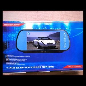 New 7 inch wide rear view monitor mirror